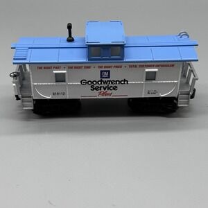 K-Line 619112 GM Goodwrench Service Plus Lighted Caboose O Gauge Untested
